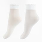 Cool Club, Sosete pentru fete, alb, 20 DEN, set, 2 buc.