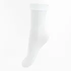 Cool Club, Sosete peste genunchi pentru fete, alb, 40 DEN, microfibra