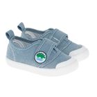 Cool Club, Tenisi pentru baieti, albastru deschis denim, imprimeu dinozauri