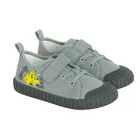 Cool Club, Tenisi pentru baieti, gri, talpa Barefoot, imprimeu Pokemon