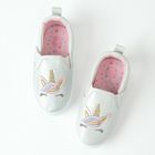Cool Club, Tenisi tip slip on pentru fete, argintiu