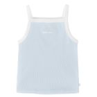 Cool Club, Top pentru fete, din tricot striat, albastru