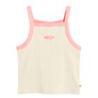Cool Club, Top pentru fete, din tricot striat, bej