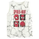 Cool Club, Tricou fara maneci pentru baieti, alb, imprimeu Spider-Man