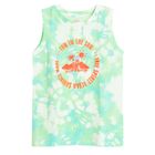 Cool Club, Tricou fara maneci pentru baieti, alb-verde
