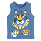 Cool Club, Tricou fara maneci pentru baieti, albastru