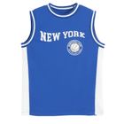 Cool Club, Tricou fara maneci pentru baieti, oversize, albastru
