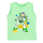 Cool Club, Tricou fara maneci pentru baieti, verde, imprimeu Toy Story