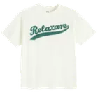 Cool Club, Tricou lejer pentru baieti, ecru