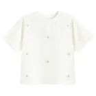 Cool Club, Tricou lejer pentru fete, alb