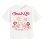 Cool Club, Tricou lejer pentru fete, alb