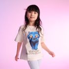 Cool Club, Tricou lejer pentru fete, ecru, K-pop Demon Hunters