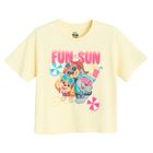 Cool Club, Tricou lejer pentru fete, galben, imprimeu Paw Patrol