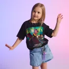 Cool Club, Tricou lejer pentru fete, negru, K-Pop Demon Hunters