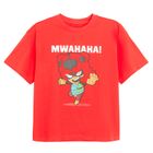 Cool Club, Tricou lejer pentru fete, rosu, imprimeu Brawl Stars