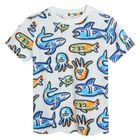 Cool Club, Tricou pentru baieti, alb
