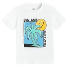 Cool Club, Tricou pentru baieti, alb