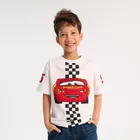 Cool Club, Tricou pentru baieti, alb, imprimeu Cars