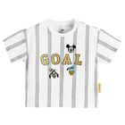 Cool Club, Tricou pentru baieti, alb, imprimeu Mickey Mouse