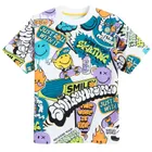 Cool Club, Tricou pentru baieti, alb, imprimeu SmileWorld