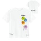 Cool Club, Tricou pentru baieti, alb, imprimeu SmileWorld