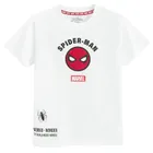 Cool Club, Tricou pentru baieti, alb, imprimeu Spider-Man