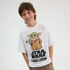 Cool Club, Tricou pentru baieti, alb, imprimeu Star Wars
