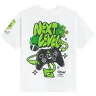 Cool Club, Tricou pentru baieti, alb, imprimeu Xbox