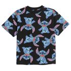 Cool Club, Tricou pentru baieti, negru, imprimeu Lilo si Stitch