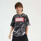 Cool Club, Tricou pentru baieti, negru, Marvel