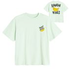 Cool Club, Tricou pentru baieti, oversize, turcoaz