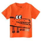 Cool Club, Tricou pentru baieti, rosu, imprimeu Nice one