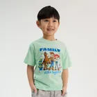 Cool Club, Tricou pentru copii, menta verde, imprimeu Toy Story