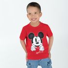 Cool Club, Tricou pentru copii, rosu, imprimeu Mickey Mouse