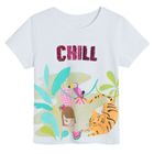 Cool Club, Tricou pentru fete, alb