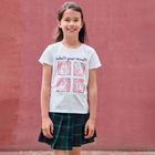 Cool Club, Tricou pentru fete, alb