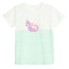 Cool Club, Tricou pentru fete, alb