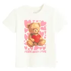 Cool Club, Tricou pentru fete, alb