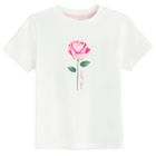 Cool Club, Tricou pentru fete, alb