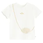 Cool Club, Tricou pentru fete, alb