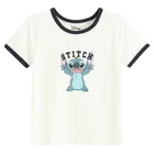 Cool Club, Tricou pentru fete, alb, imprimeu Lilo si Stitch