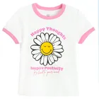 Cool Club, Tricou pentru fete, alb, imprimeu SmileyWorld