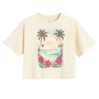 Cool Club, Tricou pentru fete, bej
