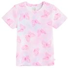 Cool Club, Tricou pentru fete, din tricot striat, mix