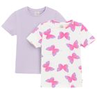 Cool Club, Tricou pentru fete, din tricot striat, mix, set, 2 buc.