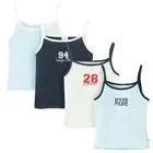 Cool Club, Tricou pentru fete fara maneci, mix, set, 4 buc.