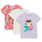 Cool Club, Tricou pentru fete, mix, set, 3 buc.