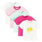 Cool Club, Tricou pentru fete, mix, set, 5 buc.