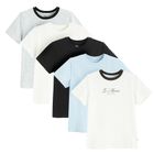 Cool Club, Tricou pentru fete, mix, set, 5 buc.