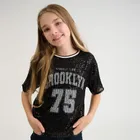 Cool Club, Tricou pentru fete, negru